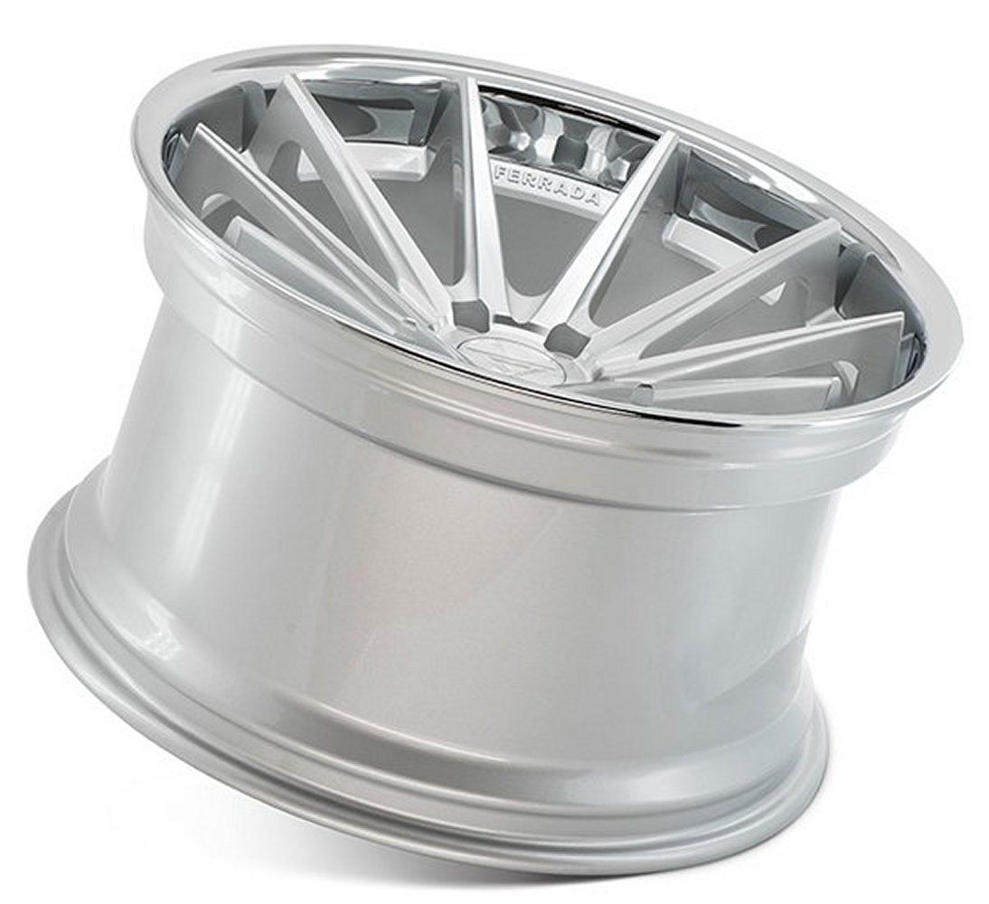 ルヴィロン　ffr 22x10.5 Ferrada FR4 Machine Silver w/ Chrome Lip 5x5/127 28mm