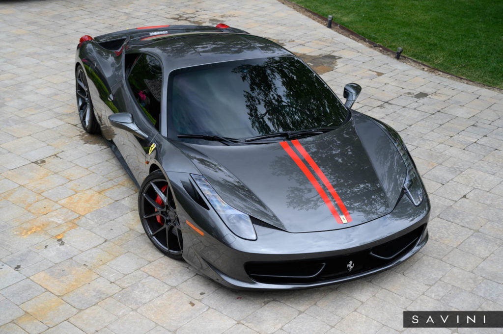 21x10.5 Savini Black Di Forza BM14 Gloss Black (Concave