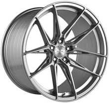 20x10 Vertini RF1.8 Brushed Silver (Rotary Forged)