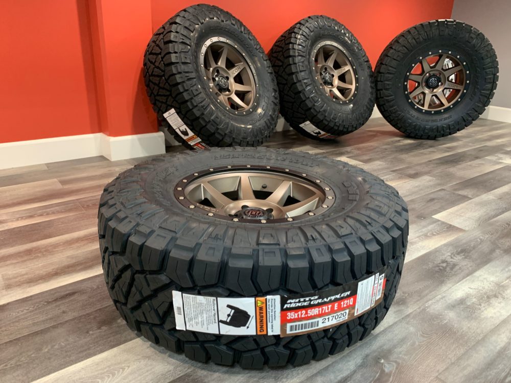mud tire and wheel packages