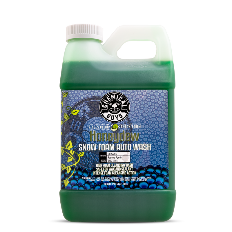 Chemical Guys Honeydew Snow Foam Auto Wash Cleansing Shampoo - 64oz