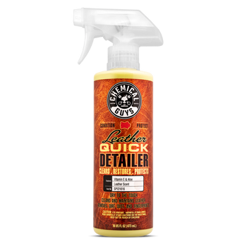 Chemical Guys Leather Quick Detailer Care Spray - Matte Finish - 16oz