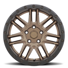 18x8 Black Rhino Arches Bronze w/ Black Lip & Black Bolts