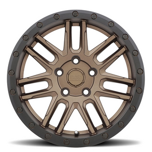 18x8 Black Rhino Arches Bronze w/ Black Lip & Black Bolts