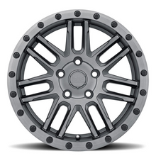 18x8 Black Rhino Arches Matte Brushed Gunmetal w/ Black Lip & Black Bolts