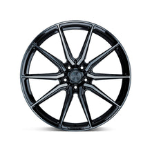 Staggered full Set - (2) 20x9 Vossen HF-3 Gloss Black (Hybrid Forged) (2) 20x10 Vossen HF-3 Gloss Black (Hybrid Forged)