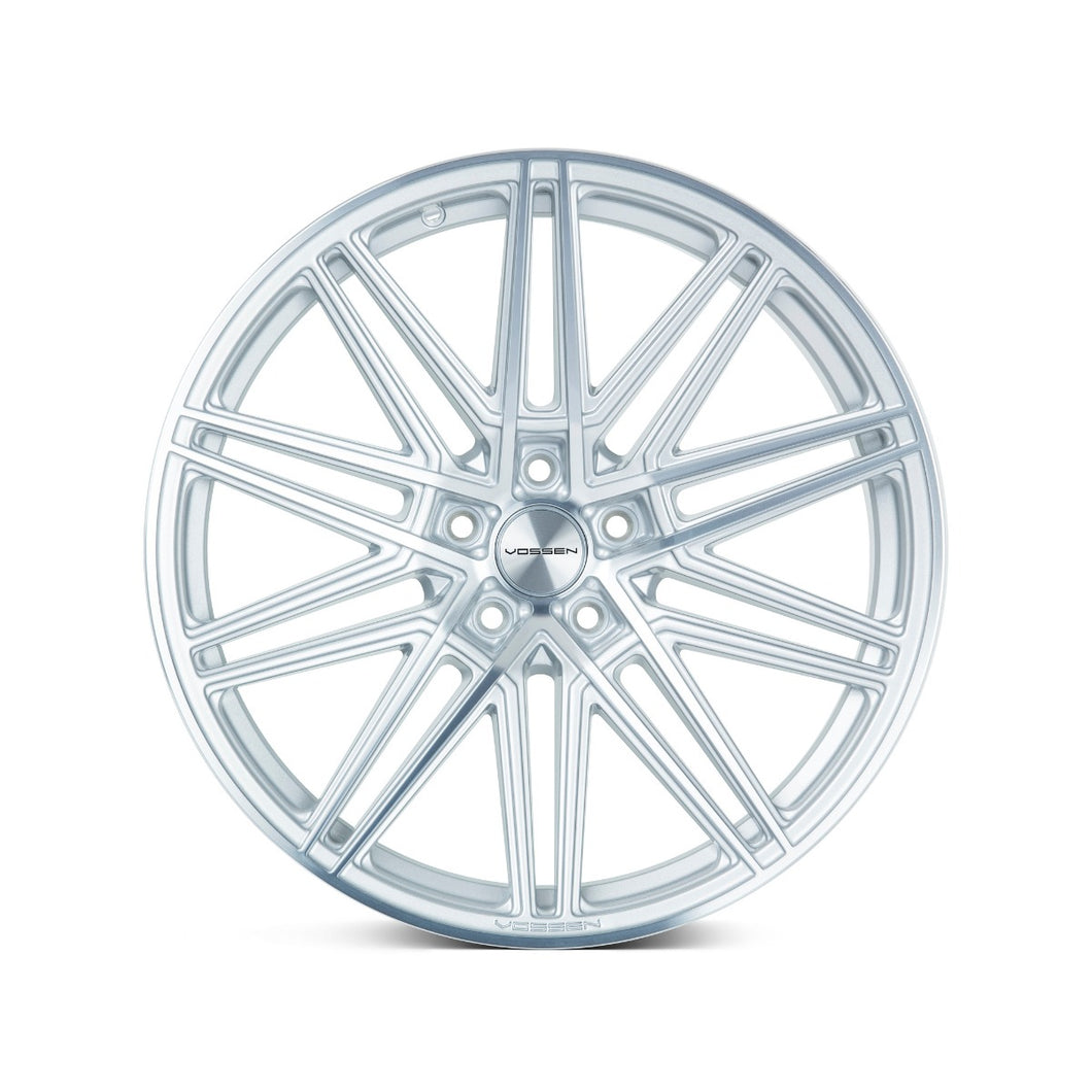 Staggered full Set - (2) 19x8.5 Vossen CV10 Silver Machined (Monoblock) (2) 19x9.5 Vossen CV10 Silver Machined (Monoblock)