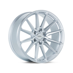 22x9.5 Vossen HF6-1 Silver Polished (Hybrid-Forged)