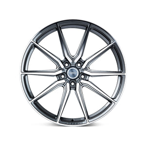 20x10 Vossen HF-3 Gloss Graphite Polished (Hybrid Forged)