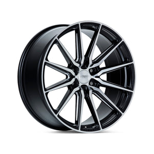 20x9.5 Vossen HF6-1 Brushed Matte Black (Hybrid-Forged)