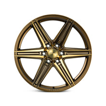 22x9.5 Vossen HF6-2 Tinted Matte Bronze (Hybrid-Forged)