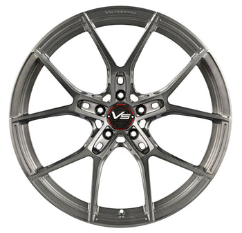 20'' Vertini VS Forged VF01 Forged Brushed Titanium 19x8.5/ 20x11 for the Chevy Corvette C8