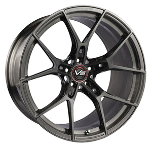 20'' Vertini VS Forged VF01 Forged Brushed Titanium 19x8.5/ 20x11 for the Chevy Corvette C8