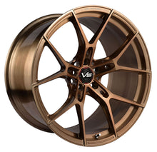 20'' Vertini VS Forged VF01 Forged Brushed Bronze 19x8.5/ 20x11 for the Chevy Corvette C8