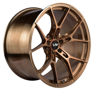 20'' Vertini VS Forged VF01 Forged Brushed Bronze 19x8.5/ 20x11 for the Chevy Corvette C8