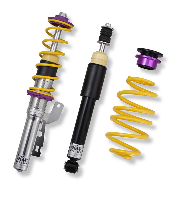 KW Coilover Kit V1 - Audi TT (TTC TTR) Coupe + Roadster; Quattro