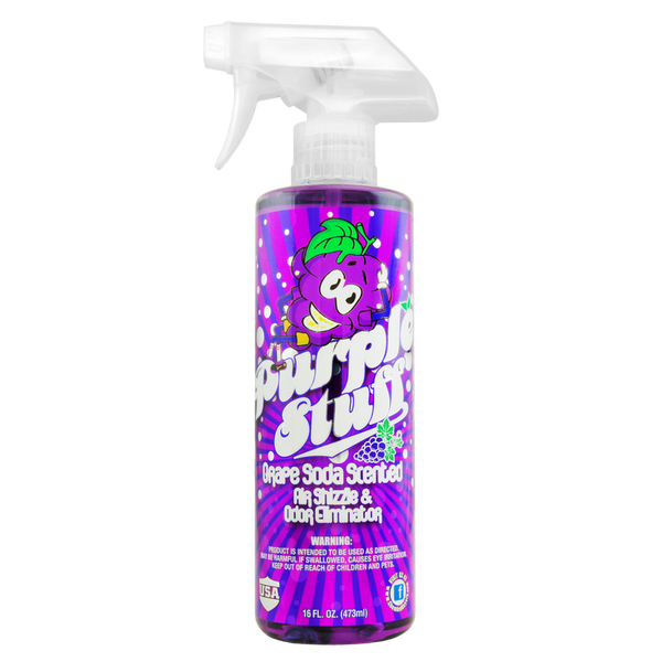 Chemical Guys Purple Stuff Grape Soda Air Freshener & Odor Eliminator - 16oz