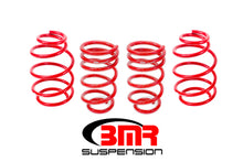 BMR 05-14 S197 Mustang GT Handling Version Lowering Springs (Set Of 4) - Red