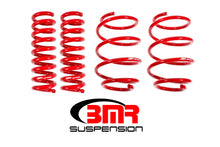 BMR 15-17 S550 Mustang Drag Version Lowering Springs (Set Of 4) - Red