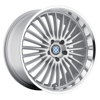 22x9.5 Beyern Multi Spoke Silver