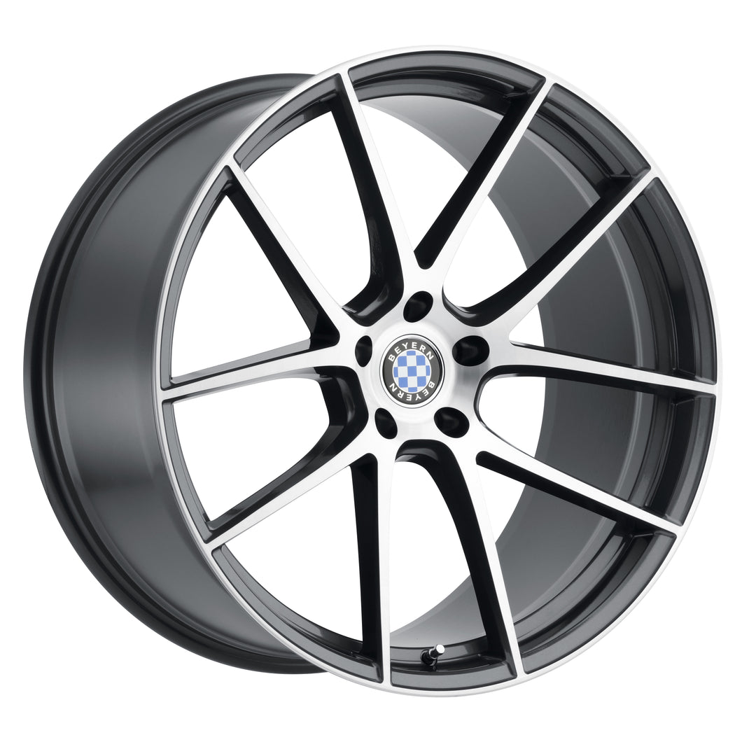 20x10.5 Beyern Ritz Black Gloss