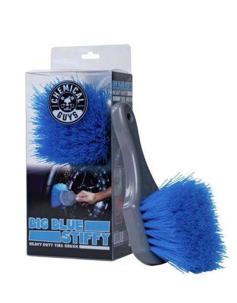 Chemical Guys Stiffy Brush For Tires - Blue (P12)