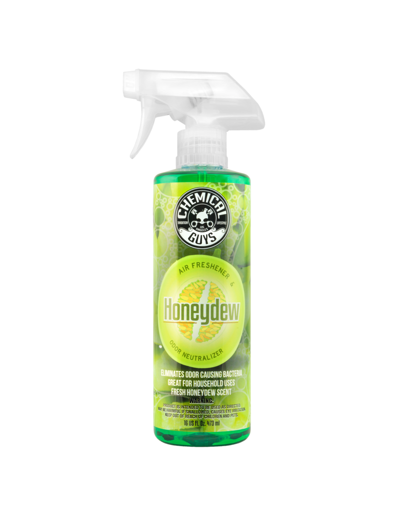 Chemical Guys Honeydew Premium Air Freshener & Odor Eliminator - 16oz