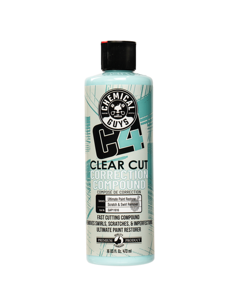 Chemical Guys C4 Clear Cut Correction Compound - 16oz