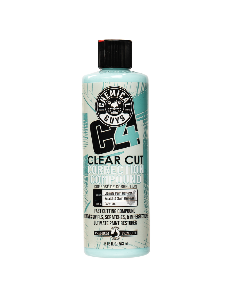 Chemical Guys C4 Clear Cut Correction Compound - 16oz