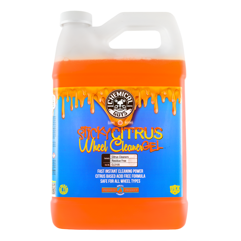 Chemical Guys Sticky Citrus Wheel & Rim Cleaner Gel - 1 Gallon