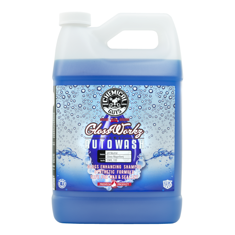 Chemical Guys Glossworkz Gloss Booster & Paintwork Cleanser Shampoo - 1 Gallon