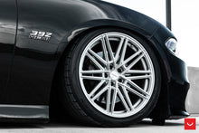Staggered full Set - (2) 19x8.5 Vossen CV10 Silver Machined (Monoblock) (2) 19x9.5 Vossen CV10 Silver Machined (Monoblock)