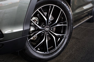 18X8 ONYX Enkei (Gloss Black w/ Milled Spokes)