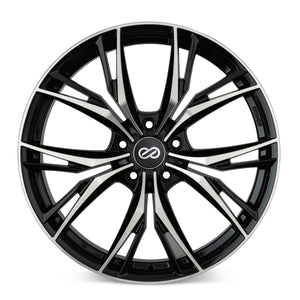 17x7.5 ONYX Enkei (Gloss Black w/ Milled Spokes)