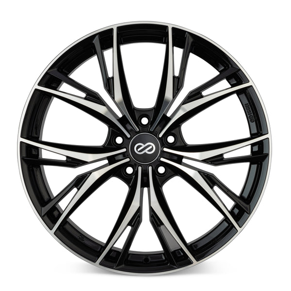 18X8 ONYX Enkei (Gloss Black w/ Milled Spokes)