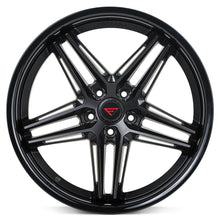 20x11 Ferrada CM1 Matte Black w/ Gloss Black Lip 5x120 33mm