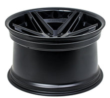 20x11 Ferrada CM1 Matte Black w/ Gloss Black Lip 5x4.5/114.3 50mm