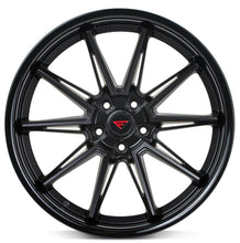 20x10.5 Ferrada CM2 Matte Black w/ Gloss Black Lip 5x120 25mm