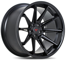 20x10.5 Ferrada CM2 Matte Black w/ Gloss Black Lip 5x120 40mm