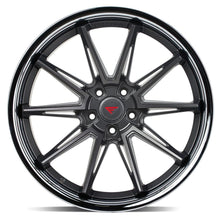 20x11.5 Ferrada CM2 Matte Graphite w/ Chrome Lip 5x115 28mm