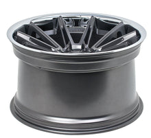 20x11 Ferrada CM2 Matte Graphite w/ Chrome Lip 5x130 50mm