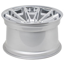 20x10 Ferrada CM2 Machined Silver w/ Chrome Lip 5x112 28mm