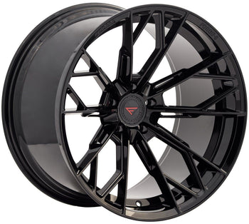 20x10.5 Ferrada Forge-8 FR11 Obsidian Black (Rotary Forged) (Deep Concave) 5x115 20mm
