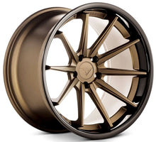 19x8.5 Ferrada FR4 Matte Bronze w/ Gloss Black Lip 5x4.5/114.3 35mm