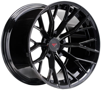 20x12 Ferrada Forge-8 FR9 Obsidian Black (Rotary Forged) (Extreme Concave) 5x115 0mm
