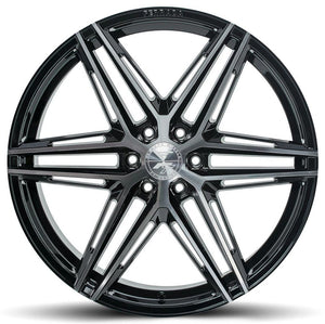 22x9.5 Ferrada FT4 Machine Black 6x135 25mm