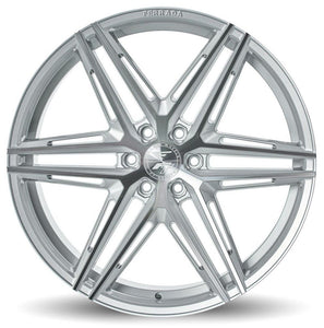 22x9.5 Ferrada FT4 Machine Silver 6x5.5/139.7 20mm