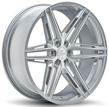 22x9.5 Ferrada FT4 Machine Silver 6x5.5/139.7 20mm