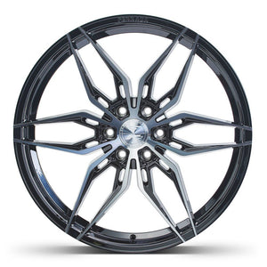 22x9.5 Ferrada FT5 Machine Black 6x5.5/139.7 25mm