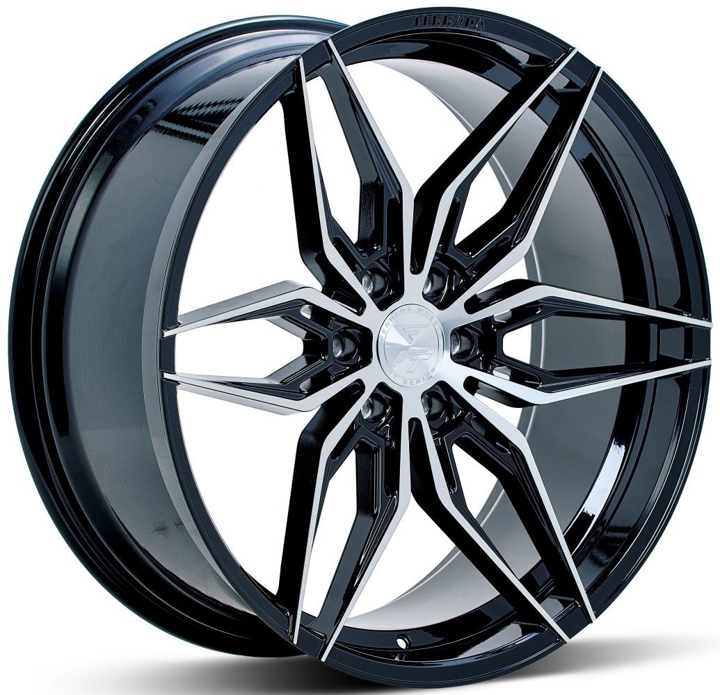 22x9.5 Ferrada FT5 Machine Black 6x5.5/139.7 25mm